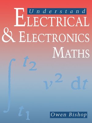 cover image of Understand Electrical and Electronics Maths